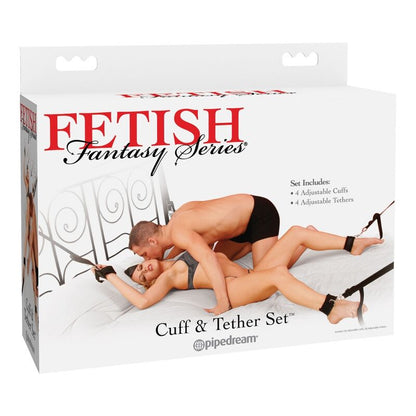 FETISH FANTASY CUFF AND TETHER SET - 2