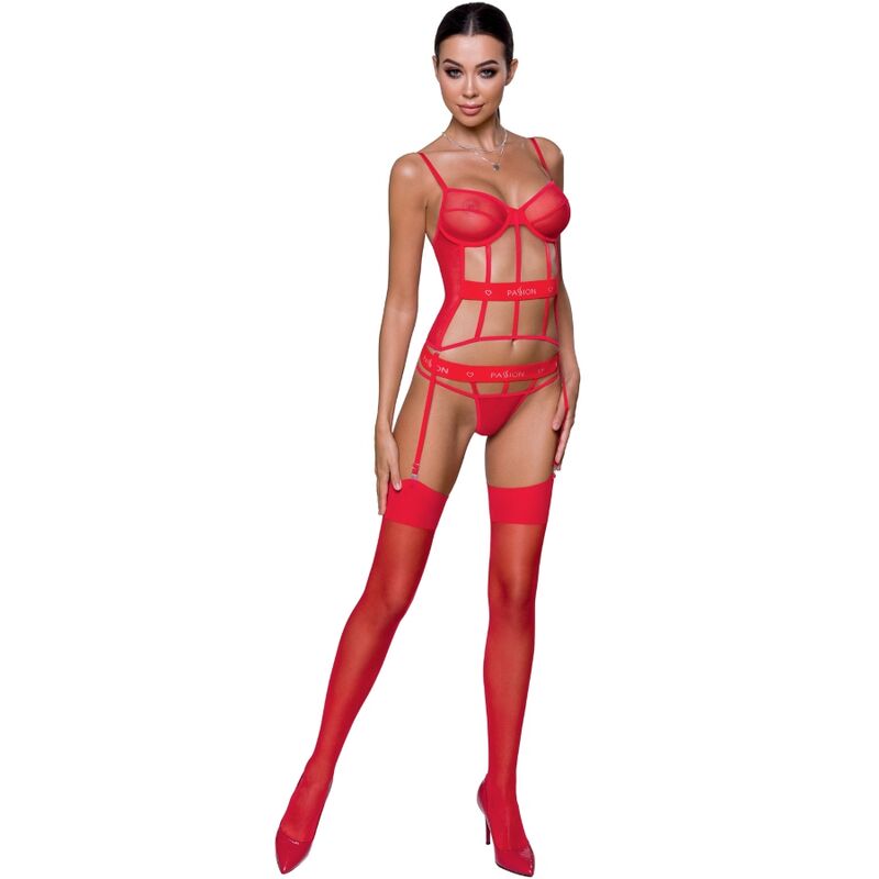 PASSION - KYOUKA CORSET - RED L/XL - S/M / RED - 3