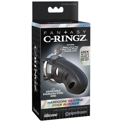 FANTASY C-RINGZ - EXTREME SILICONE COCK BLOCKER - 5