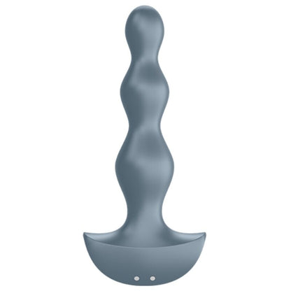 SATISFYER - LOLLI PLUG 2 PLUG VIBRATOR GREY - GREEN - 5