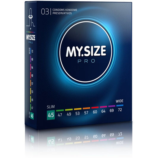 MY SIZE - PRO CONDOMS 45 MM 3 UNITS - 1