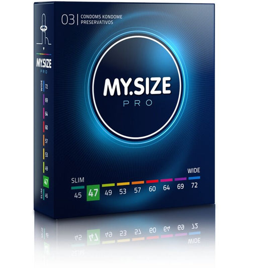 MY SIZE - PRO CONDOMS 47 MM 3 UNITS - 1