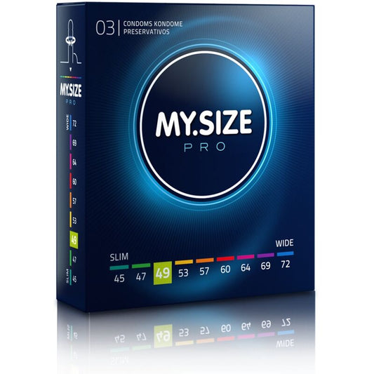 MY SIZE - PRO CONDOMS 49 MM 3 UNITS - 1