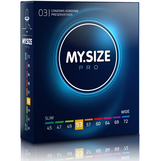 MY SIZE - PRO CONDOMS 53 MM 3 UNITS - 1