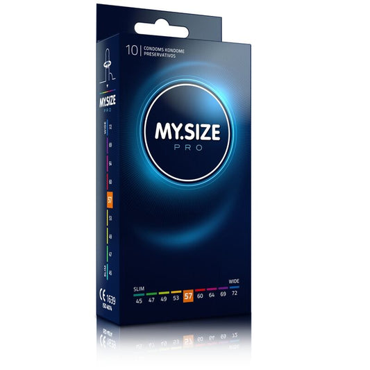 MY SIZE - PRO CONDOMS 57 MM 10 UNITS - 1