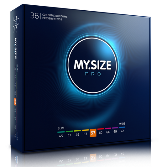 MY SIZE - PRO CONDOMS 57 MM 36 UNITS - 1