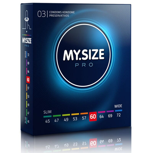 MY SIZE - PRO CONDOMS 60 MM 3 UNITS - 1