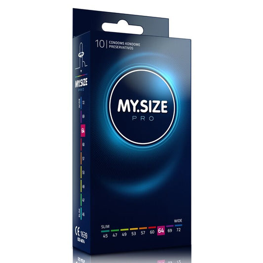 MY SIZE - PRO CONDOMS 64 MM 10 UNITS - 1