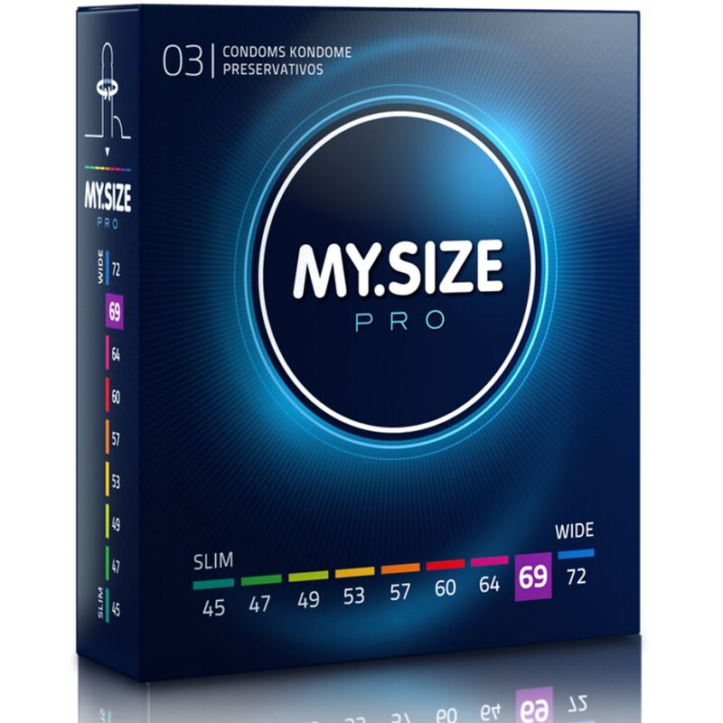 MY SIZE - PRO CONDOMS 69 MM 3 UNITS - 1