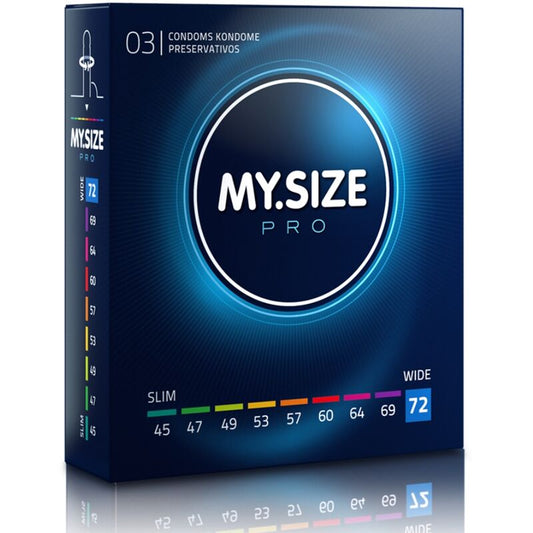 MY SIZE - PRO CONDOMS 72 MM 3 UNITS - 1