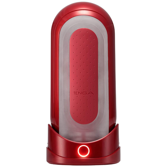 TENGA - FLIP 0 ZERO RED WITH HEATER - 1