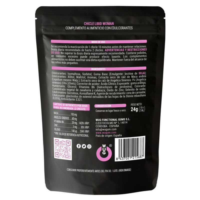 WUG SEX SENSE - LIBID WOMEN ENHANCER 10 UNITS - 1