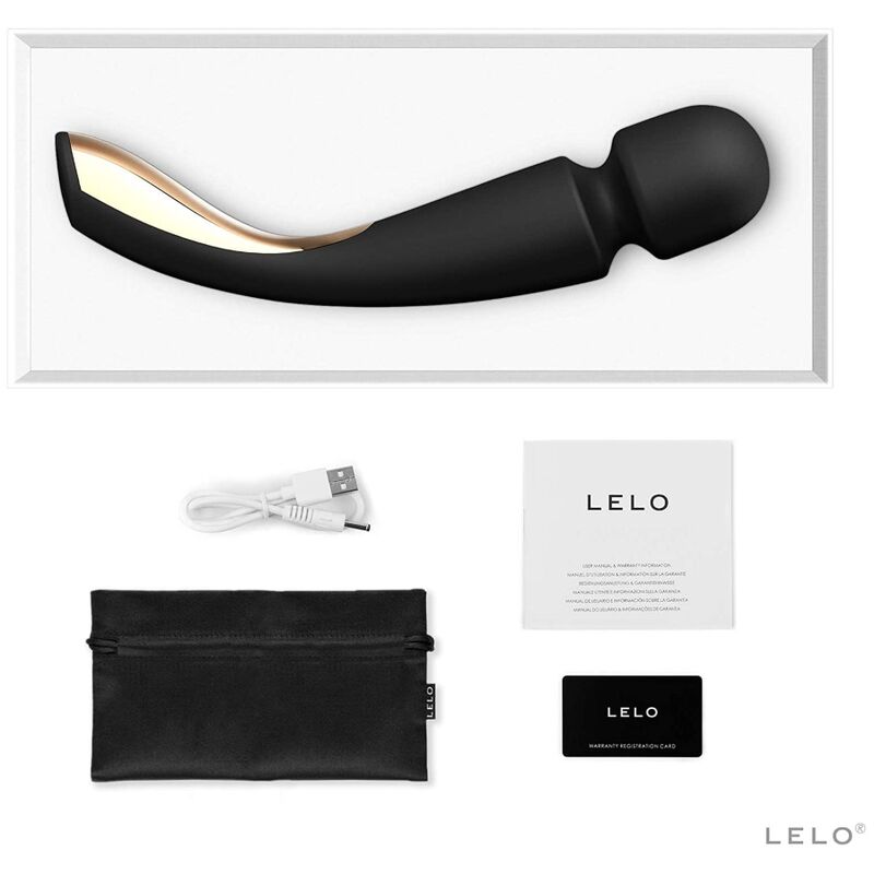LELO - SMART MEDIUM WAND 2 BLACK MASSAGER - 3