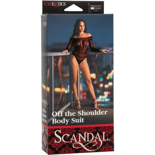 CALEXOTICS - SCANDAL SHOULDER BODY SUIT ONE SIZE - 1