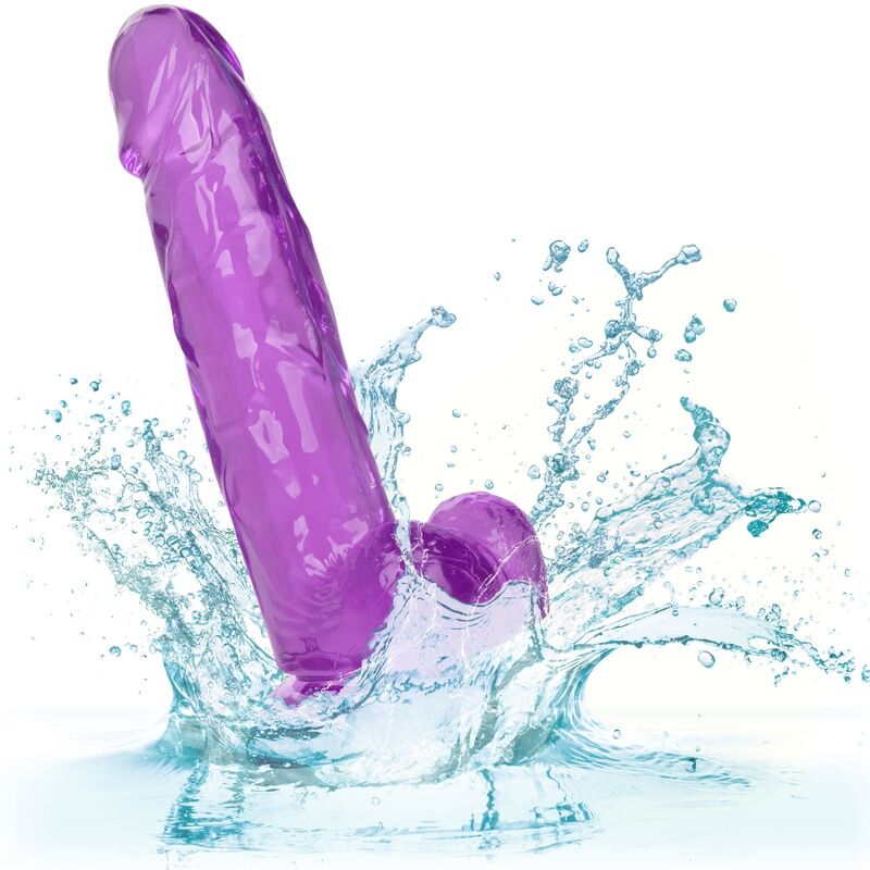 CALEXOTICS - DILDO QUEEN SIZE PURPLE 15.3 CM