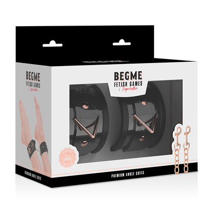 BEGME - BLACK EDITION PREMIUM ANKLE CUFFS WITH NEOPRENE LINING - 8
