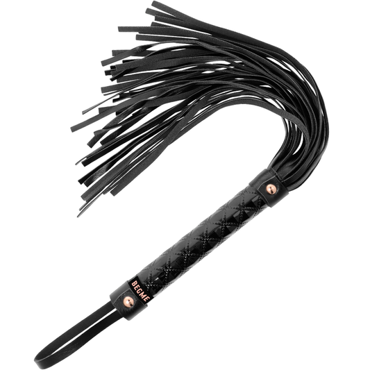 BEGME - FLOGGER EN CUIR VEGAN ÉDITION NOIRE