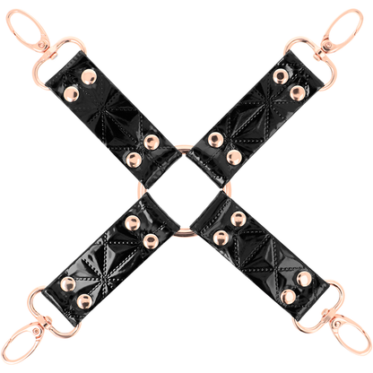 BEGME - BLACK EDITION VEGAN LEATHER HOG TIE - 5