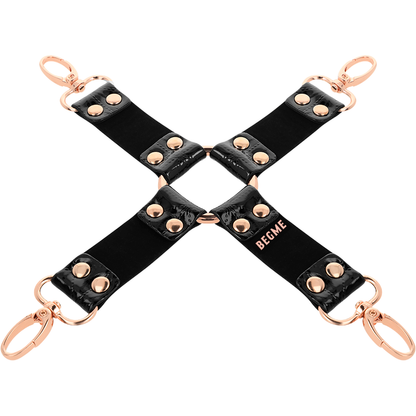 BEGME - BLACK EDITION VEGAN LEATHER HOG TIE - 3