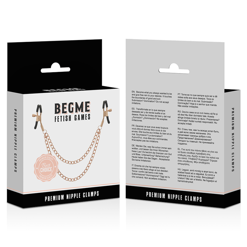BEGME - BLACK EDITION PREMIUM NIPPLE CLAMPS - 2