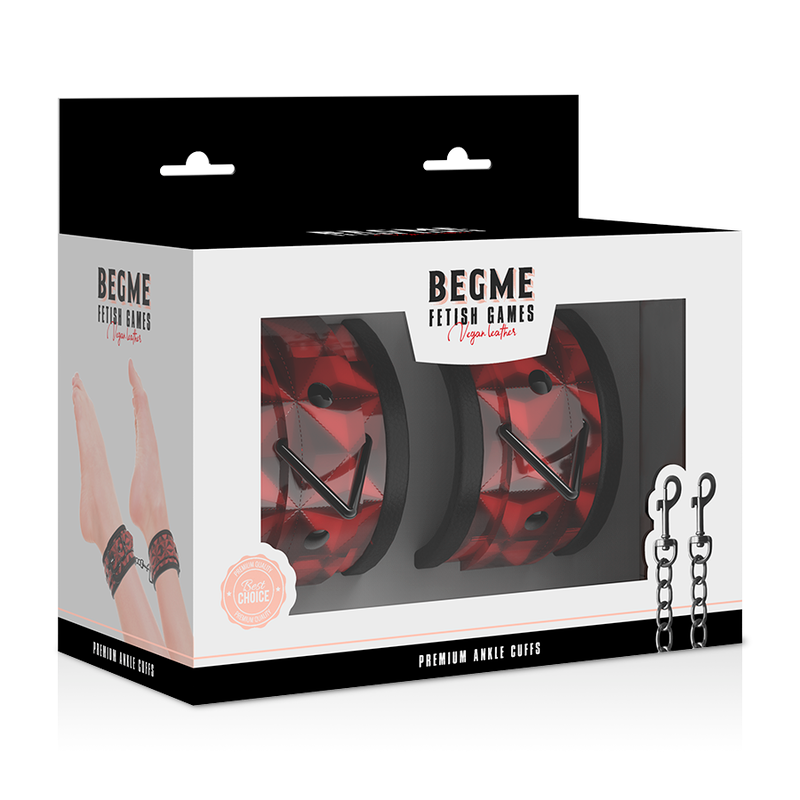 BEGME - RED EDITION PREMIUM ANKLE CUFFS WITH NEOPRENE LINING - 6