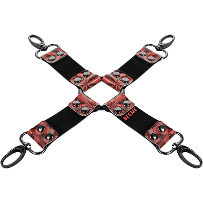 BEGME - RED EDITION PREMIUM VEGAN LEATHER HOG TIE - 4