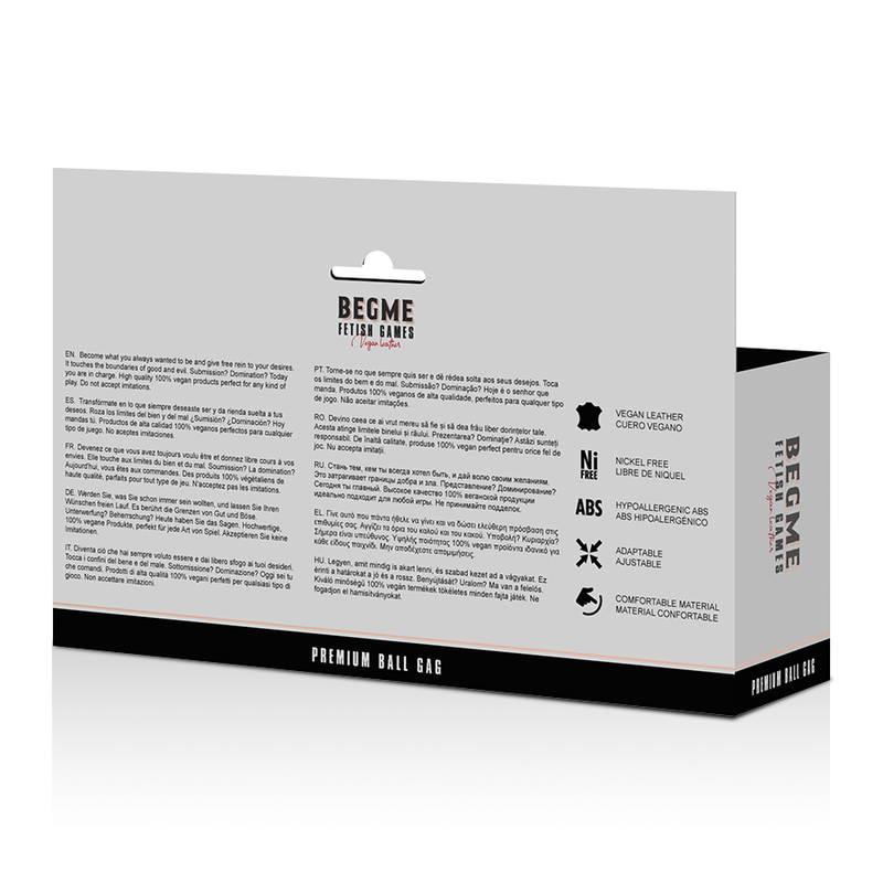 BEGME - RED EDITION VEGAN LEATHER JAW - 3