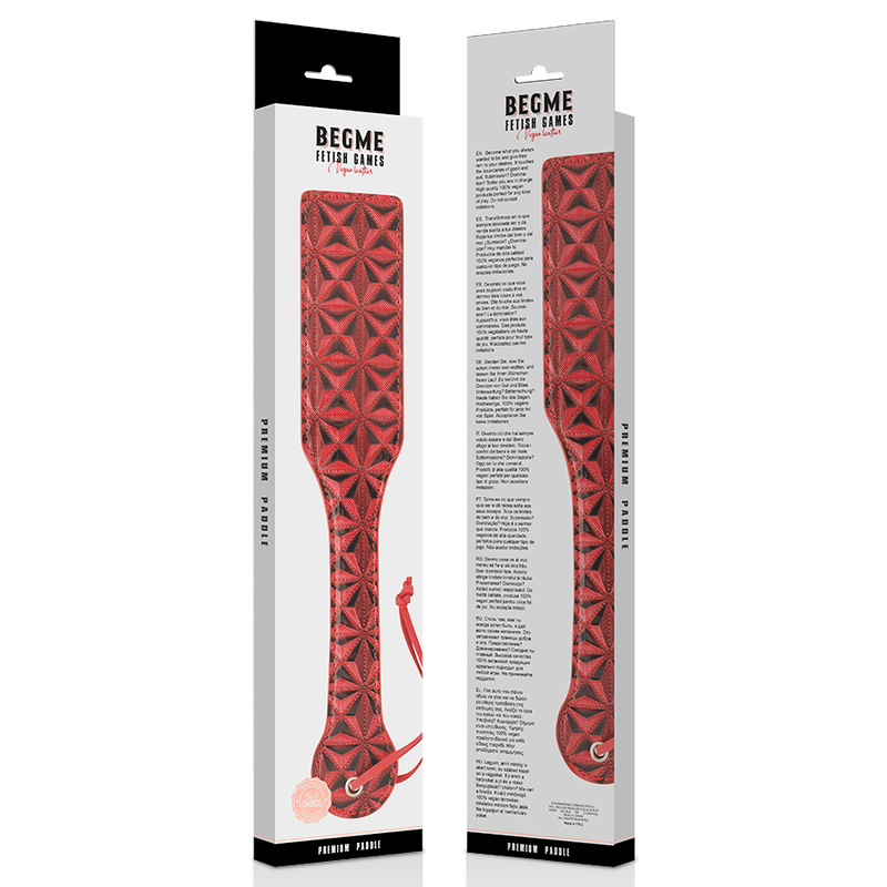 BEGME - RED EDITION VEGAN LEATHER SHOVEL - 3