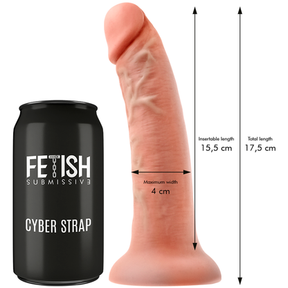 FETISH SUBMISSIVE CYBER STRAP - HARNESS WITH DILDO AND BULLET REMOTE CONTROL WATCHME S TECHNOLOGY - 3