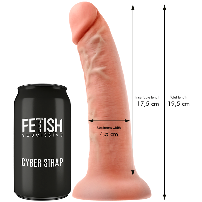 FETISH SUBMISSIVE CYBER STRAP - HARNESS WITH DILDO AND BULLET REMOTE CONTROL WATCHME M TECHNOLOGY - 11