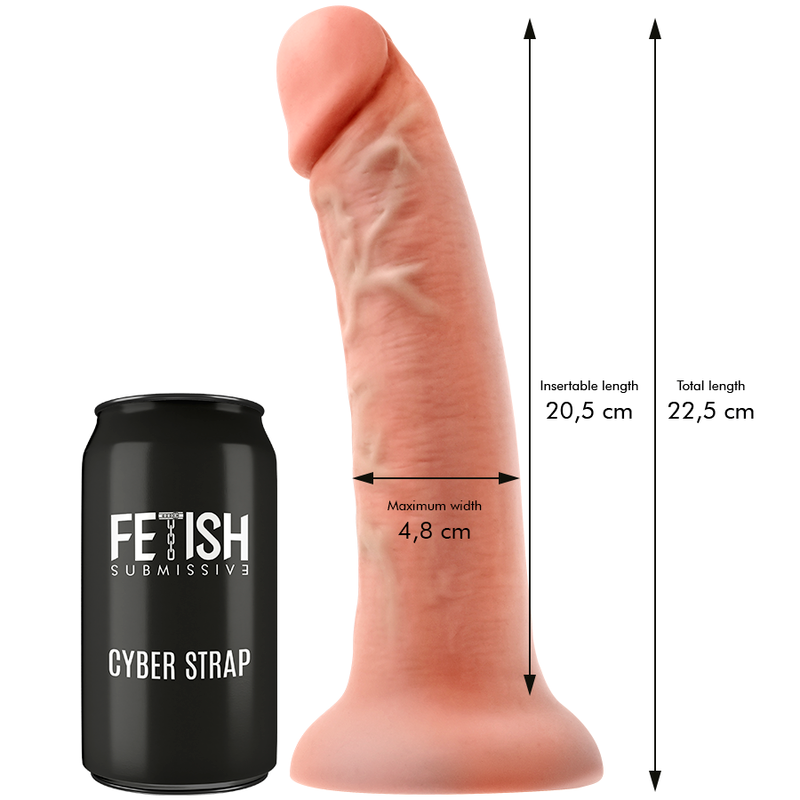 FETISH SUBMISSIVE CYBER STRAP - HARNESS WITH DILDO AND BULLET REMOTE CONTROL WATCHME L TECHNOLOGY - 2