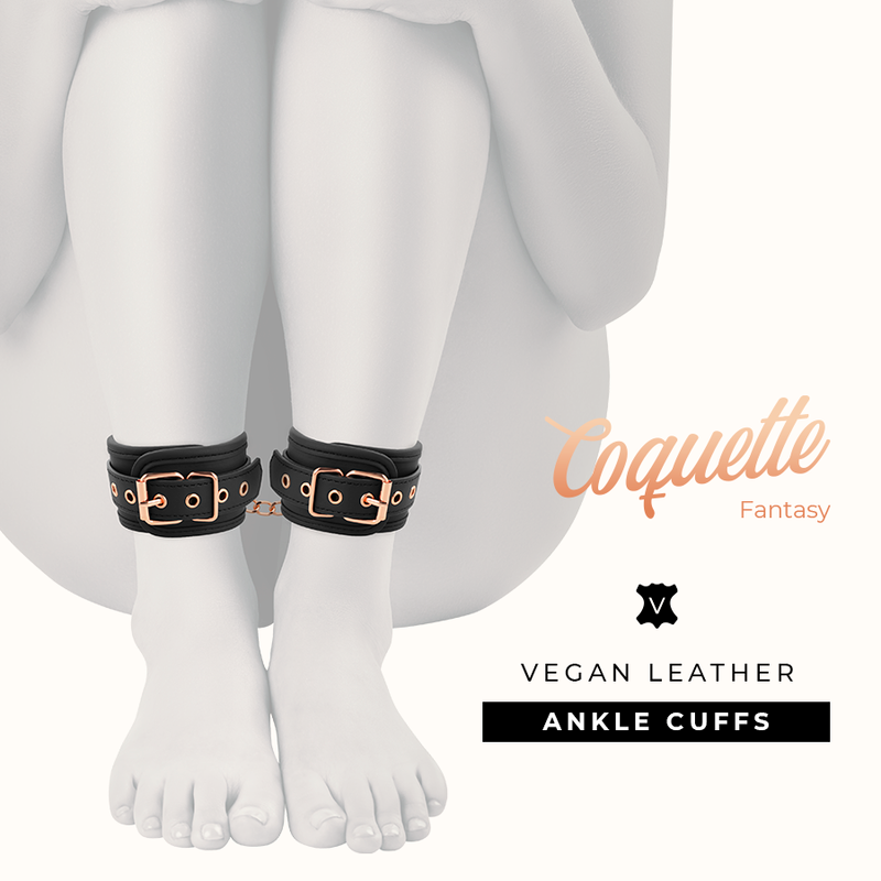 COQUETTE CHIC DESIRE - FANTASY ANKLE CUFFS WITH NEOPRENE LINING - 4