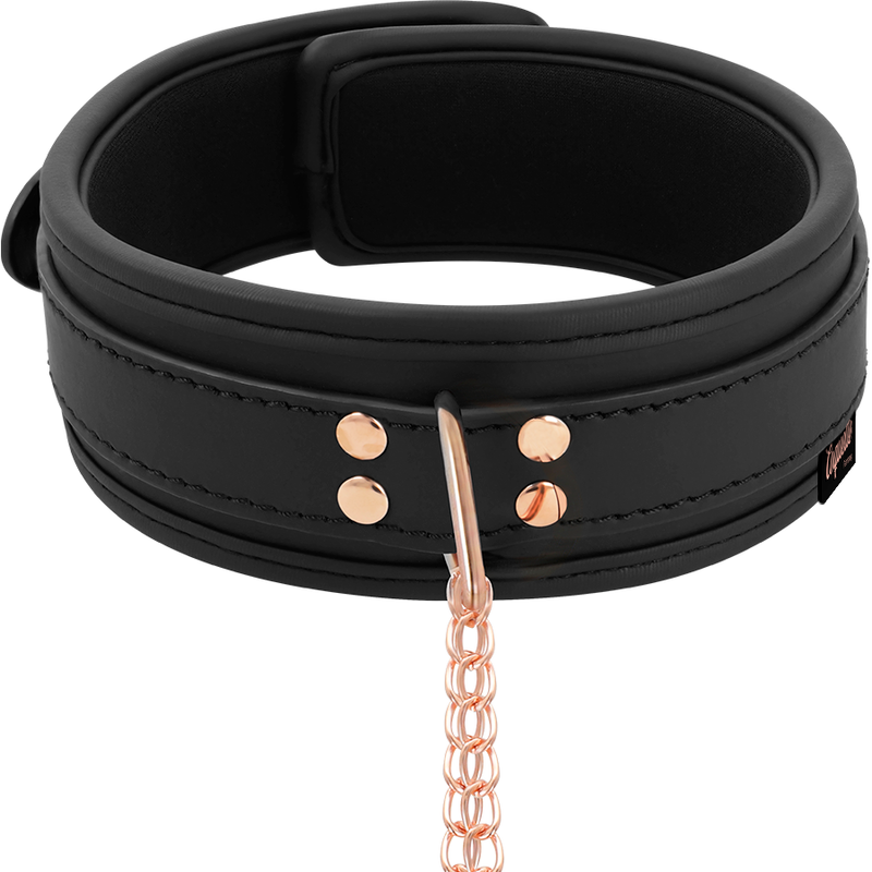 COQUETTE CHIC DESIRE - FANTASY NIPPLE CLAMP NECKLACE WITH NEOPRENE LINING - 6