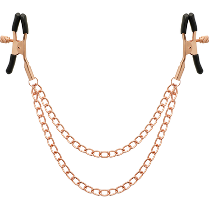 COQUETTE CHIC DESIRE - FANTASY METAL NIPPLE CLIPS WITH CHAIN - 1