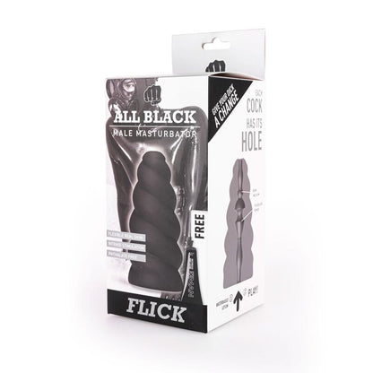 ALL BLACK - MASTURBATOR FLICK - 4