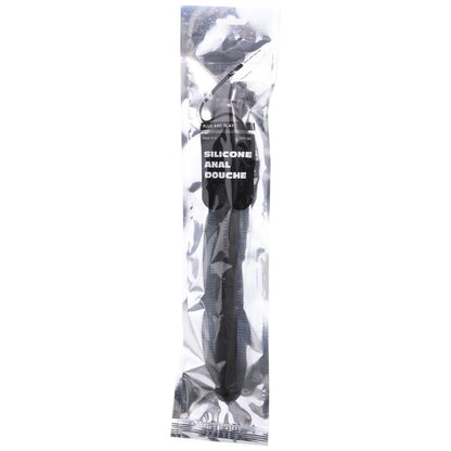 ALL BLACK - SHOWER ANAL SILICONE SISTEMA STOPPER 27 CM - 2
