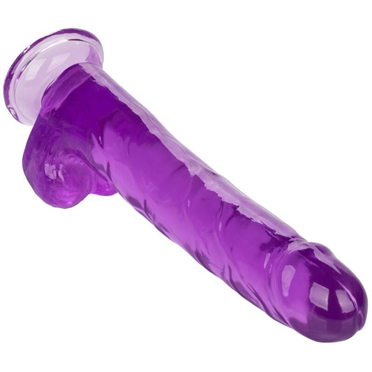 CALEXOTICS - SIZE QUEEN DILDO PURPLE 25.5 CM - 1