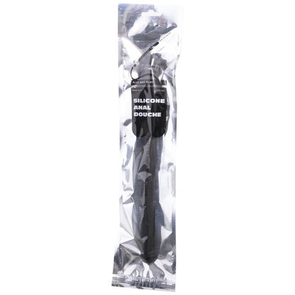 ALL BLACK - BEADED SHOWER ANAL SILICONE 27 CM - 2