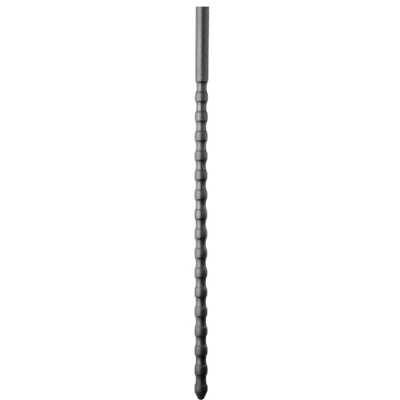 ALL BLACK - 6/8 MM SILICONE URETHRAL PROBE - 1