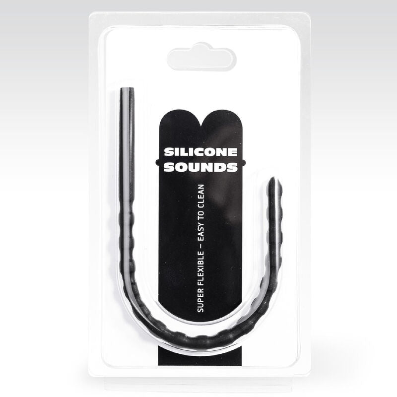 ALL BLACK - 6/8 MM SILICONE URETHRAL PROBE - 2