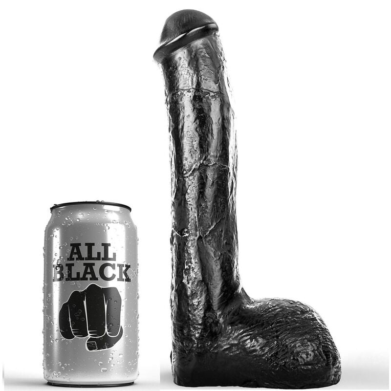 ALL BLACK - PENE REALISTIC ANAL 23 CM - 1