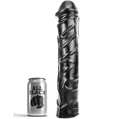 ALL BLACK - GIANT SOFT FISTING DILDO 32 CM - 1