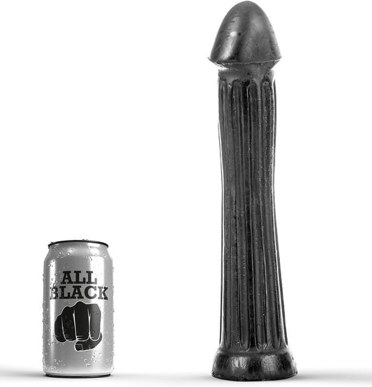 ALL BLACK - PLUG DILDO 31 CM - 1