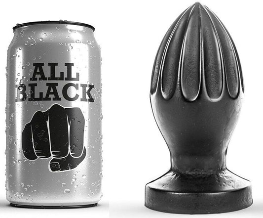 ALL BLACK - PLUG ANAL 12 CM - 1