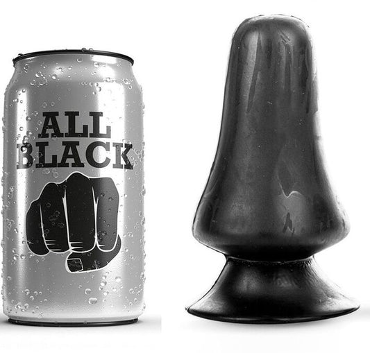 ALL BLACK - ANAL PLUG 12 CM - 1
