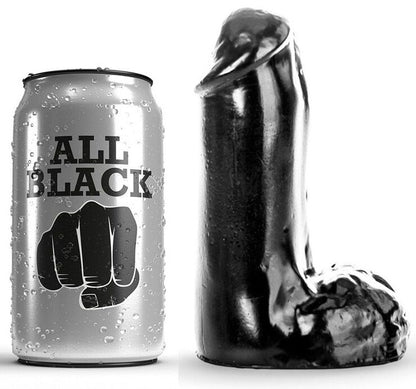 ALL BLACK - DILDO REALISTIC 13 CM - 1