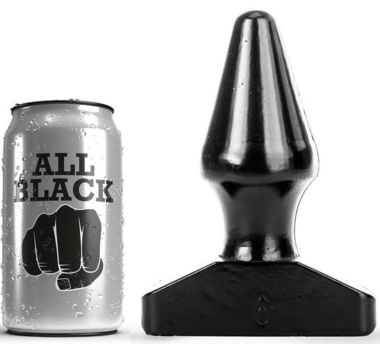 ALL BLACK - PLUG ANAL 15,5 CM - 1