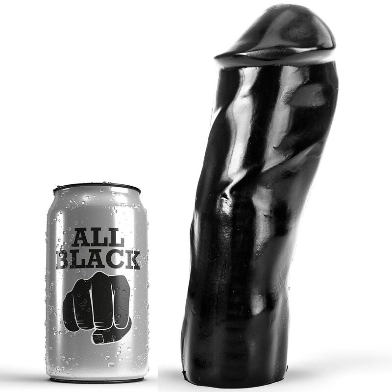 ALL BLACK - DILDO REALISTIC 20 CM - 1