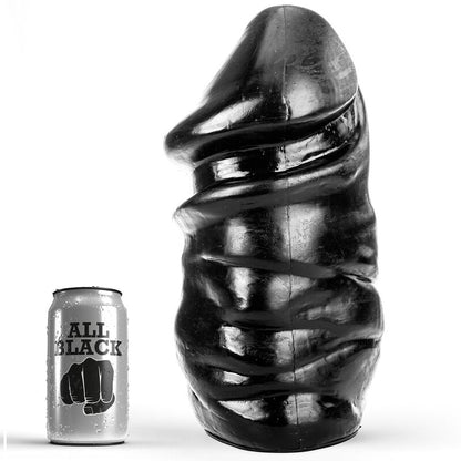 ALL BLACK - PENE ANAL 33 CM - 1