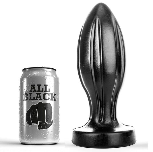 ALL BLACK - ANAL PLUG 21 CM - 1